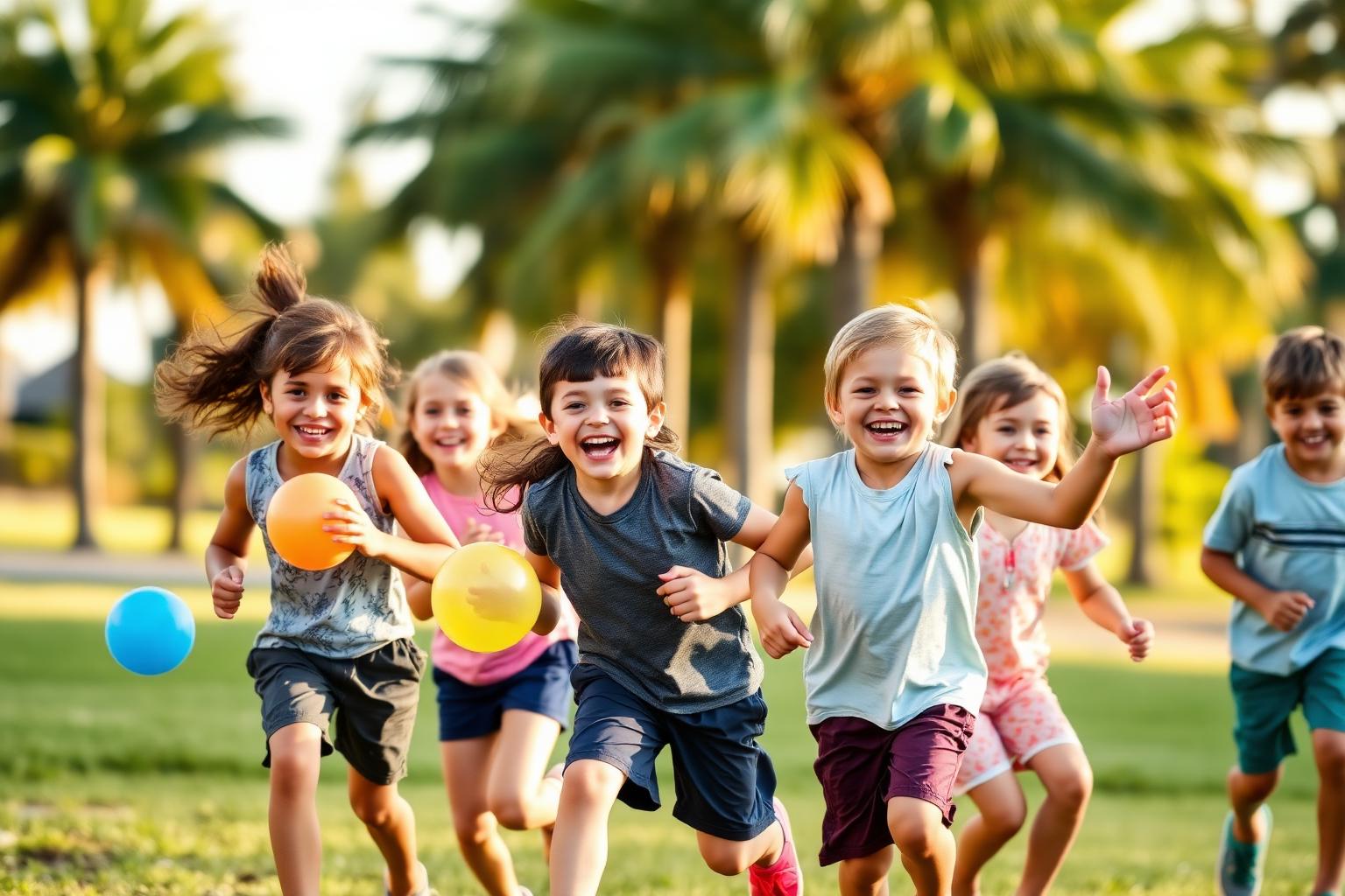 Empower Summer Camp 2026 — kids enjoying outdoor activities June 1 to August 7 in Lake Worth, FL