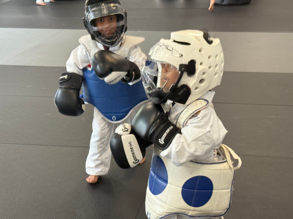 Little Ninjas martial arts class for ages 4 to 6