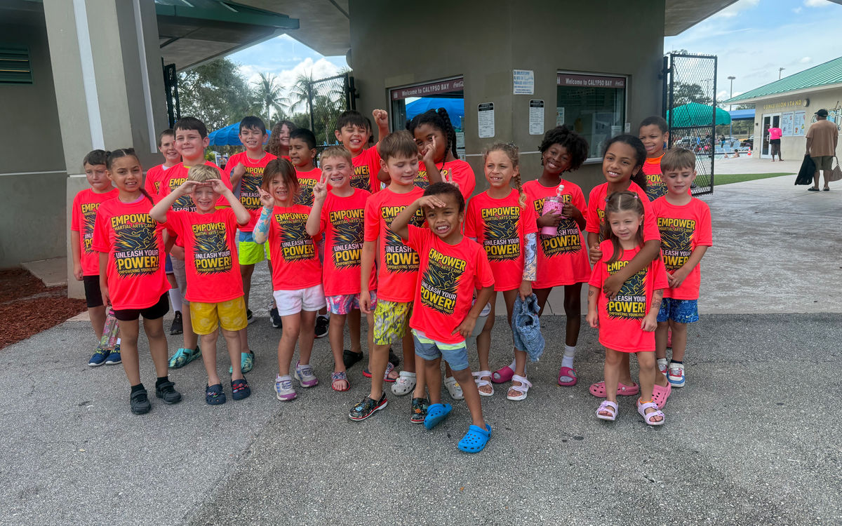 Empower Martial Arts summer camp in Lake Worth FL
